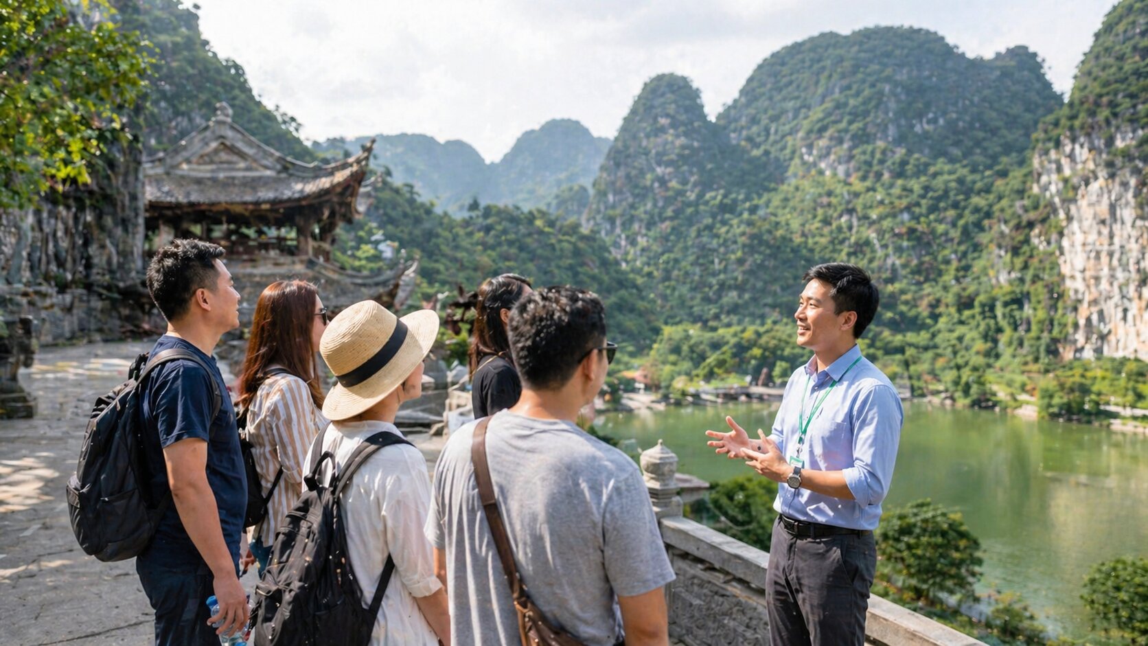 Hướng dẫn viên du lịch tại Ninh Bình